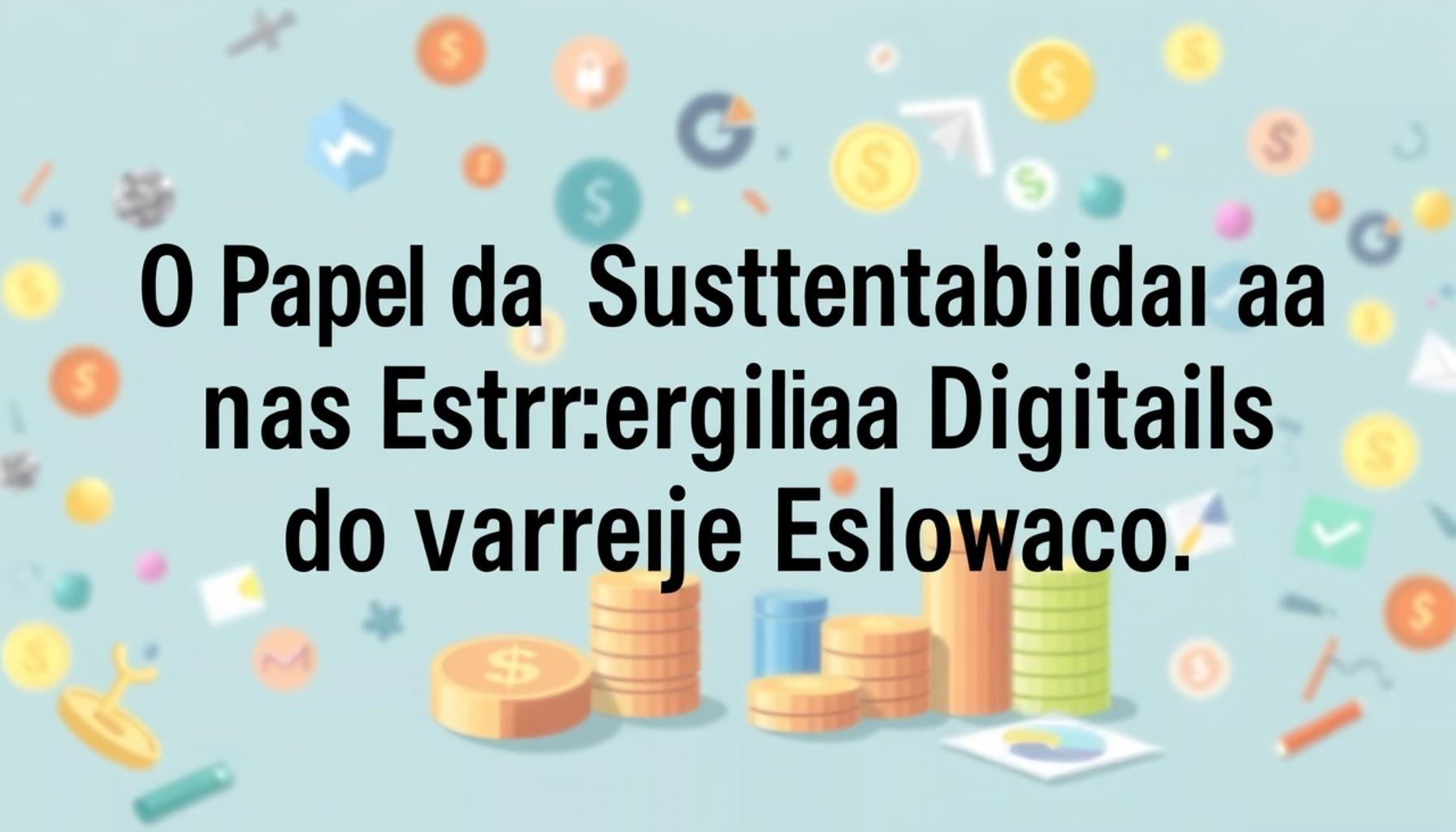 Úloha udržateľnosti v digitálnych stratégiách slovenského maloobchodu